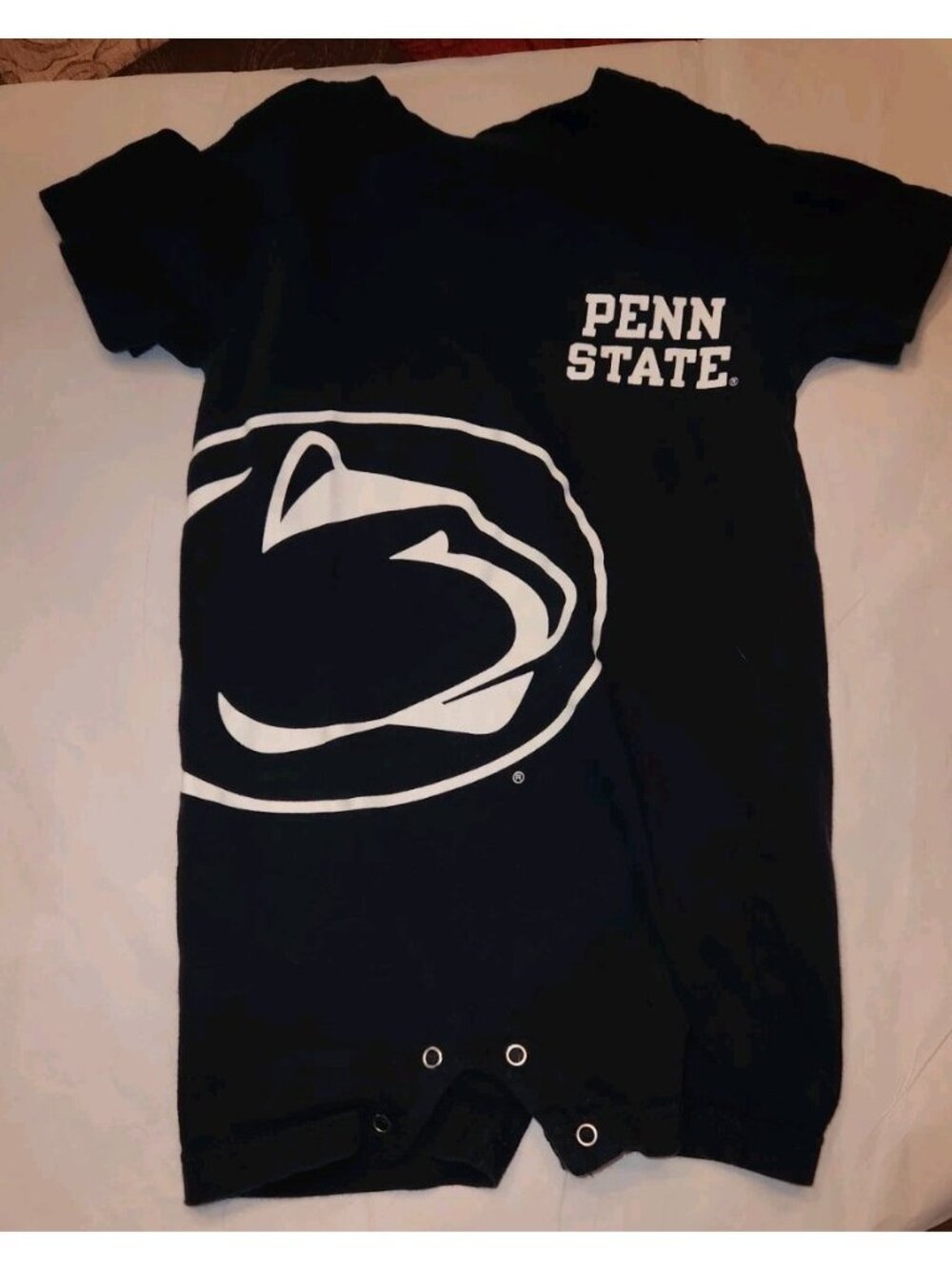 Penn State Baby One-Piece Bodysuit 12M jumper Cotton Short Sleeve